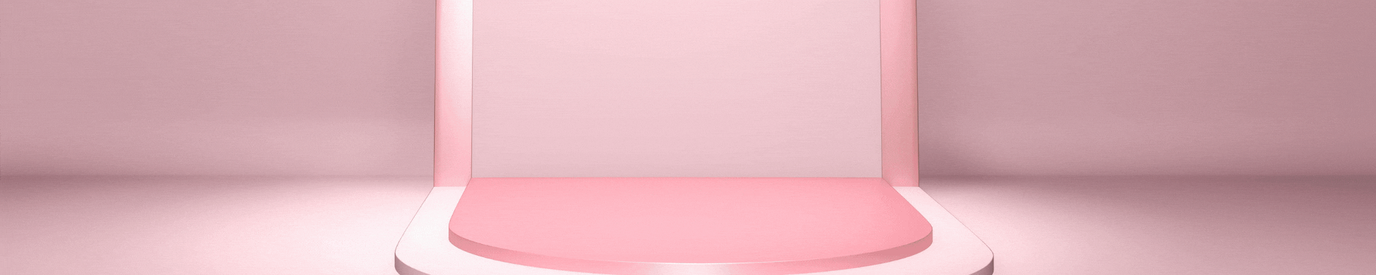 Pink Glossybox pops up onto a stand. Text, Shop Now, Limited Edition Boxes, Exclusive Collaborations. Glossybox logo on the right hand side