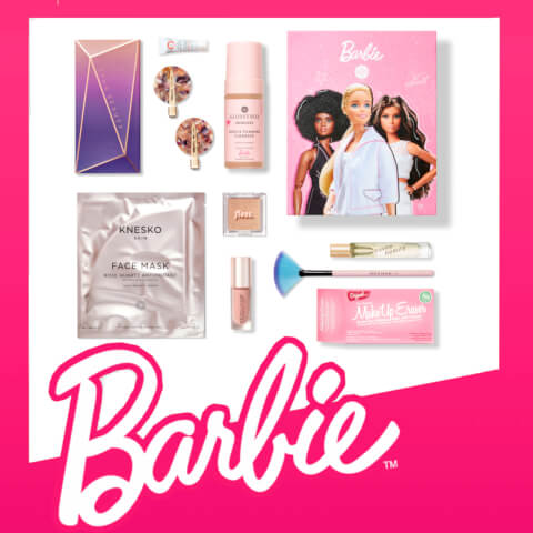 Barbie™ X 幸运飞行艇官方直播号码查询 GLOSSYBOX Limited Edition (Worth over $230)